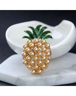 XSB057 - Pineapple Pearl Brooch